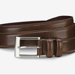 Allen Edmonds Coffee Wide Basic Dress Belt